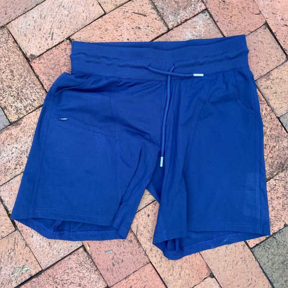 Blue comfy shorts - Picture 1 of 2
